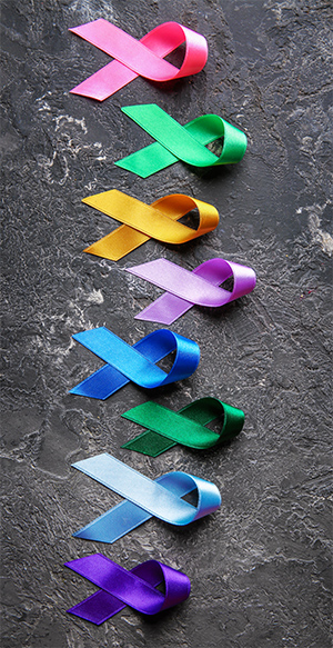 Cancer ribbons